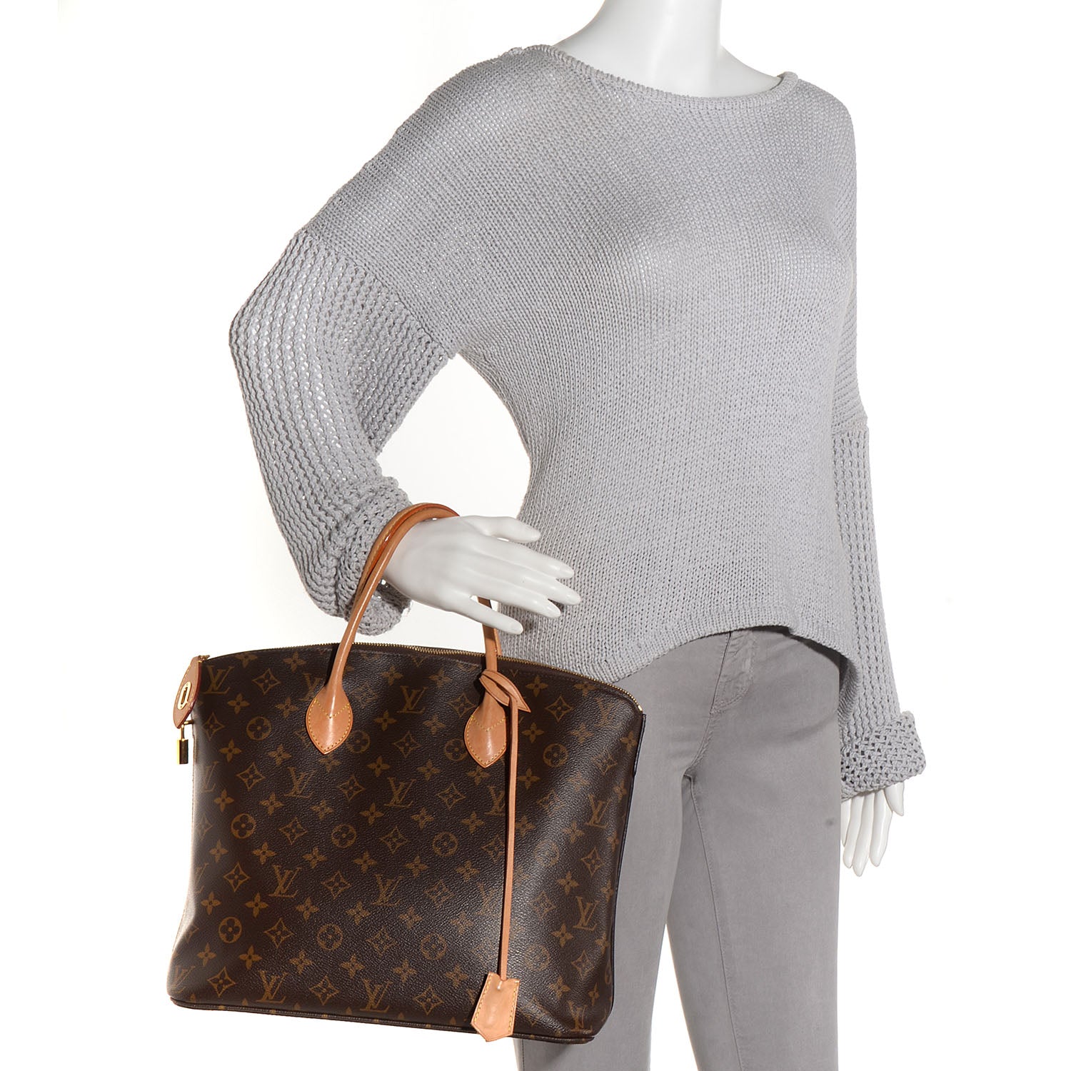 Louis Vuitton Monogram Lockit MM 2 of 7