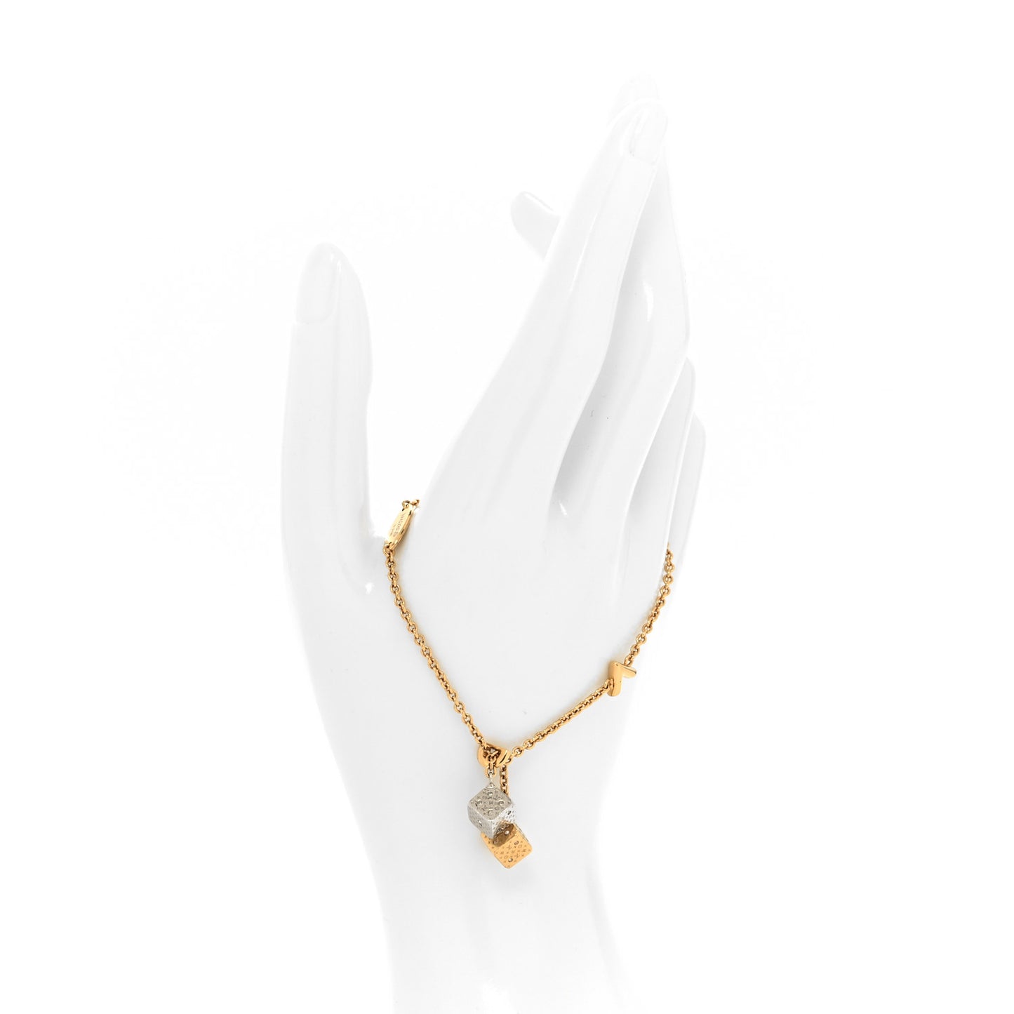 Crystal Luckygram Bracelet Gold Silver