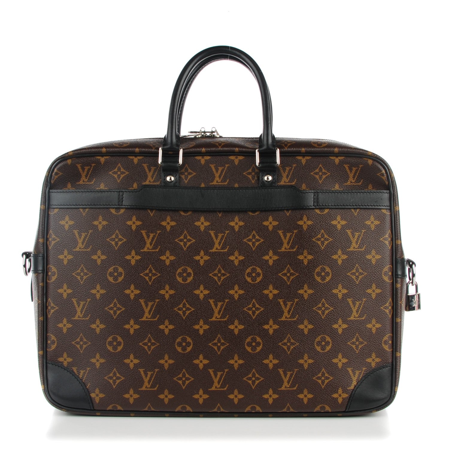 Louis Vuitton Monogram Macassar Porte-Documents Voyage GM 1 of 7