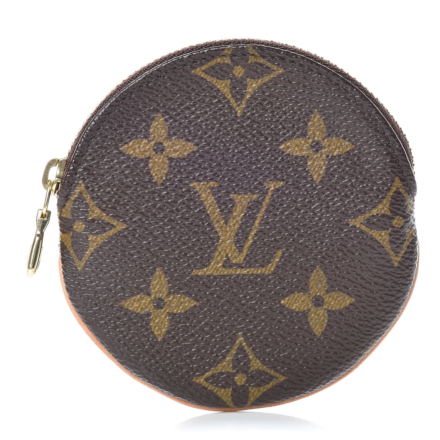 Monogram Round Coin Purse