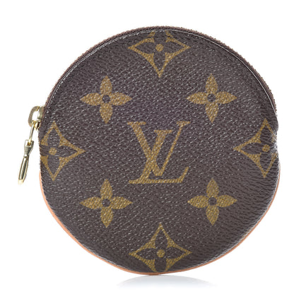 Louis Vuitton Monogram Round Coin Purse 1 of 7