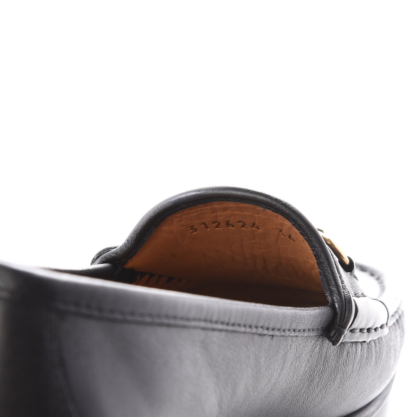 Calfskin Womens 1953 Horsebit Loafers 36 Black