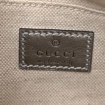 Gucci Metallic Sakai Be Green Calfskin Diagonal Stitched Small Blondie Shoulder Bag Silver 6 of 11