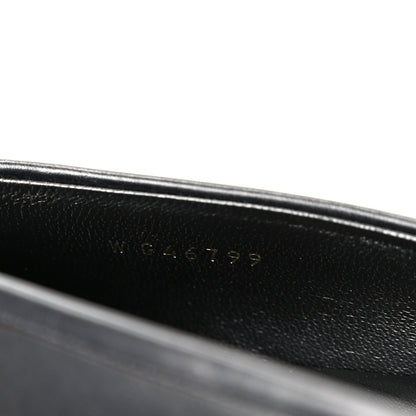 Chanel Calfskin CC Turnlock Moccasins 40 Black 10 of 11