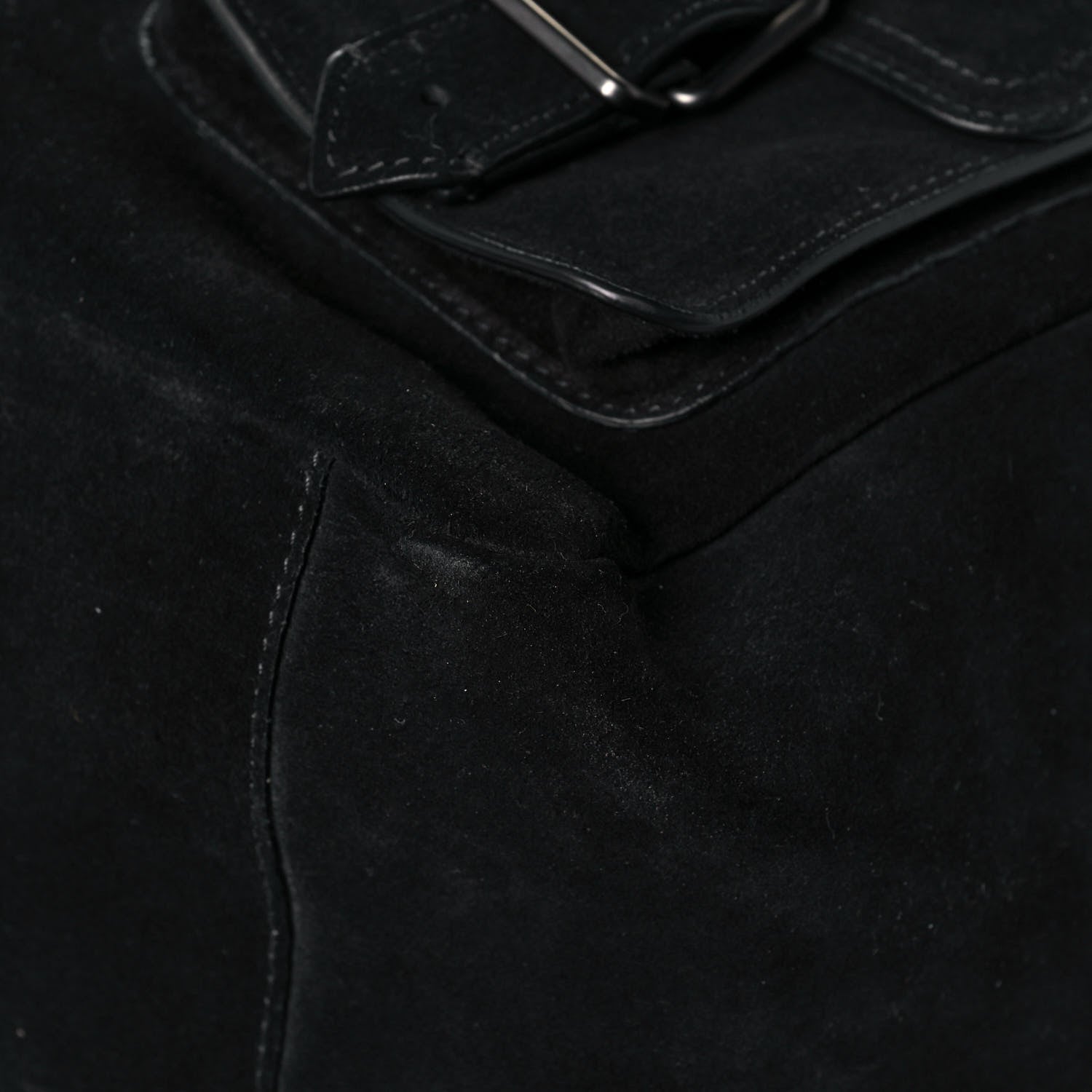 Proenza Schouler Suede PS1 Backpack Black 9 of 12