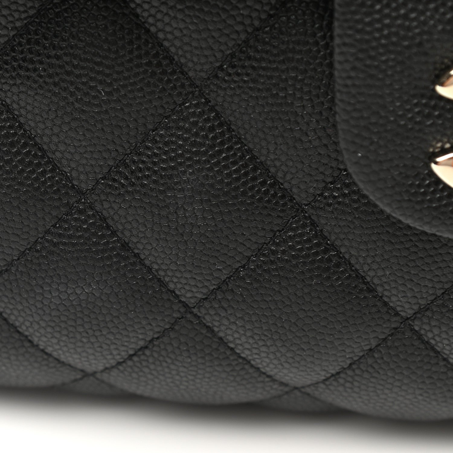 Chanel Caviar Quilted Flap Clutch Black 9 of 9
