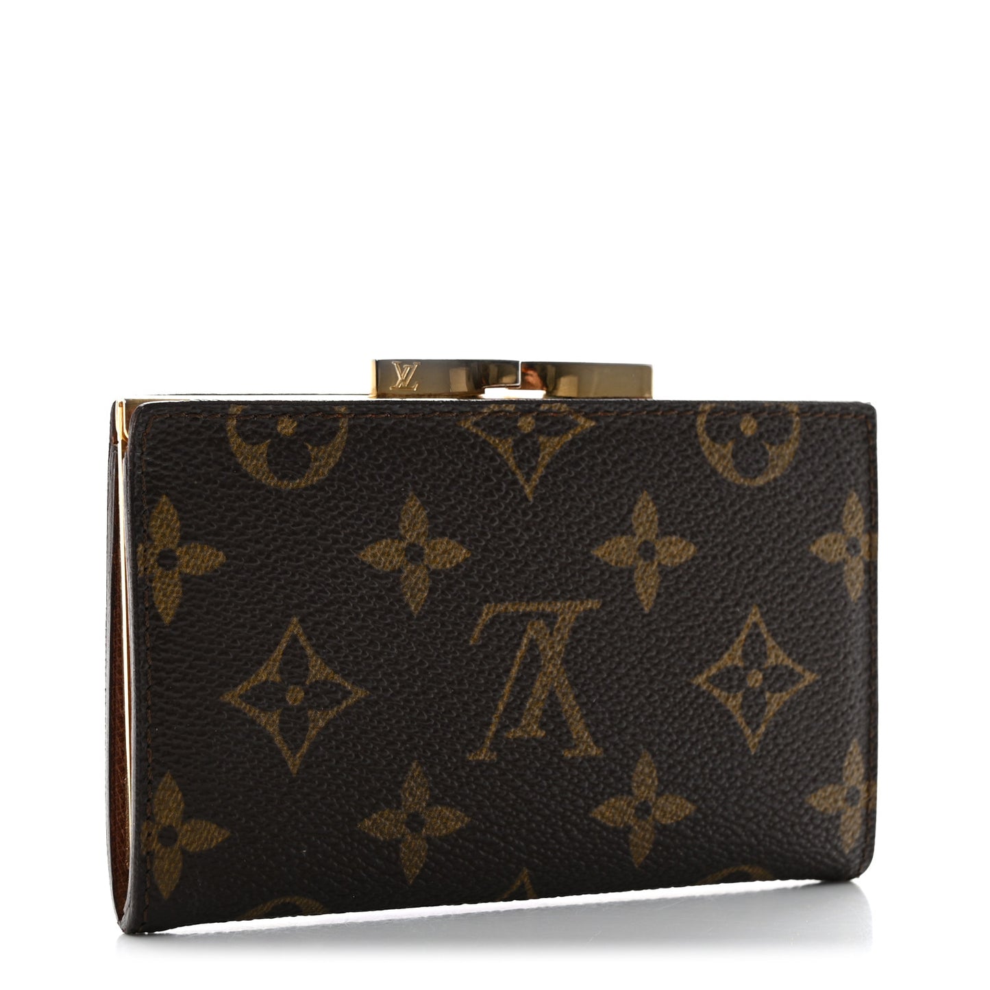 Monogram French Kiss Lock Coin Purse