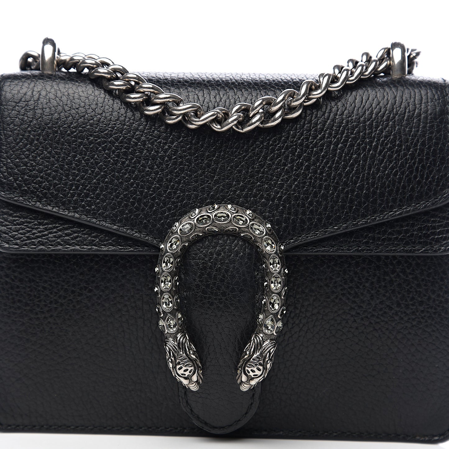 Calfskin Mini Dionysus Shoulder Bag Black