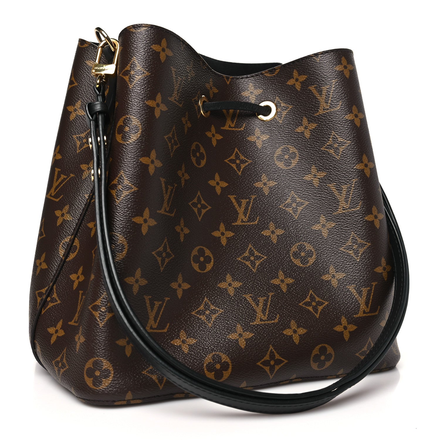 Louis Vuitton Monogram Neonoe MM Black 3 of 9