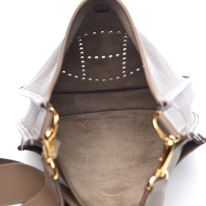 Hermes Taurillon Clemence Evelyne III PM Etoupe 5 of 10