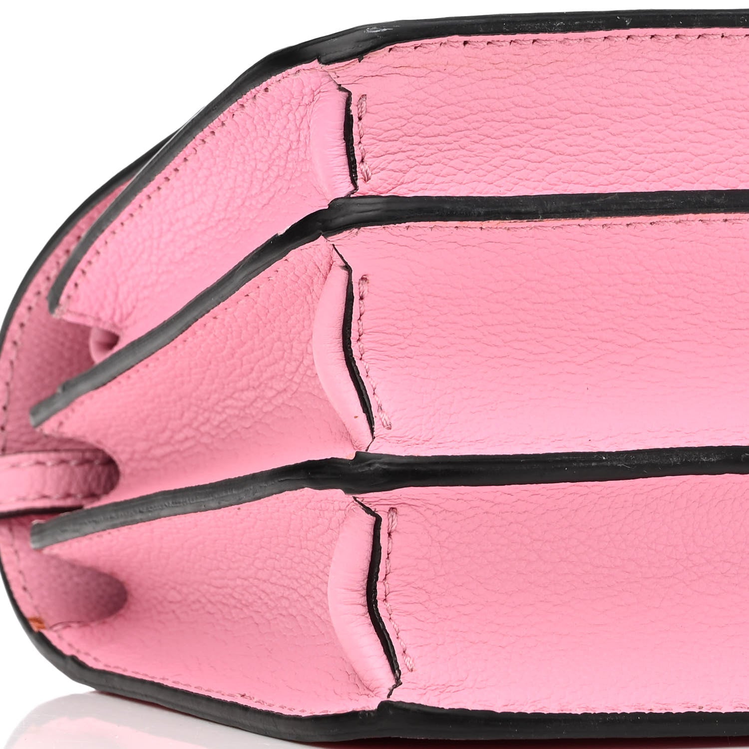Versace Grained Calfskin La Medusa Shoulder Bag Pink 8 of 13