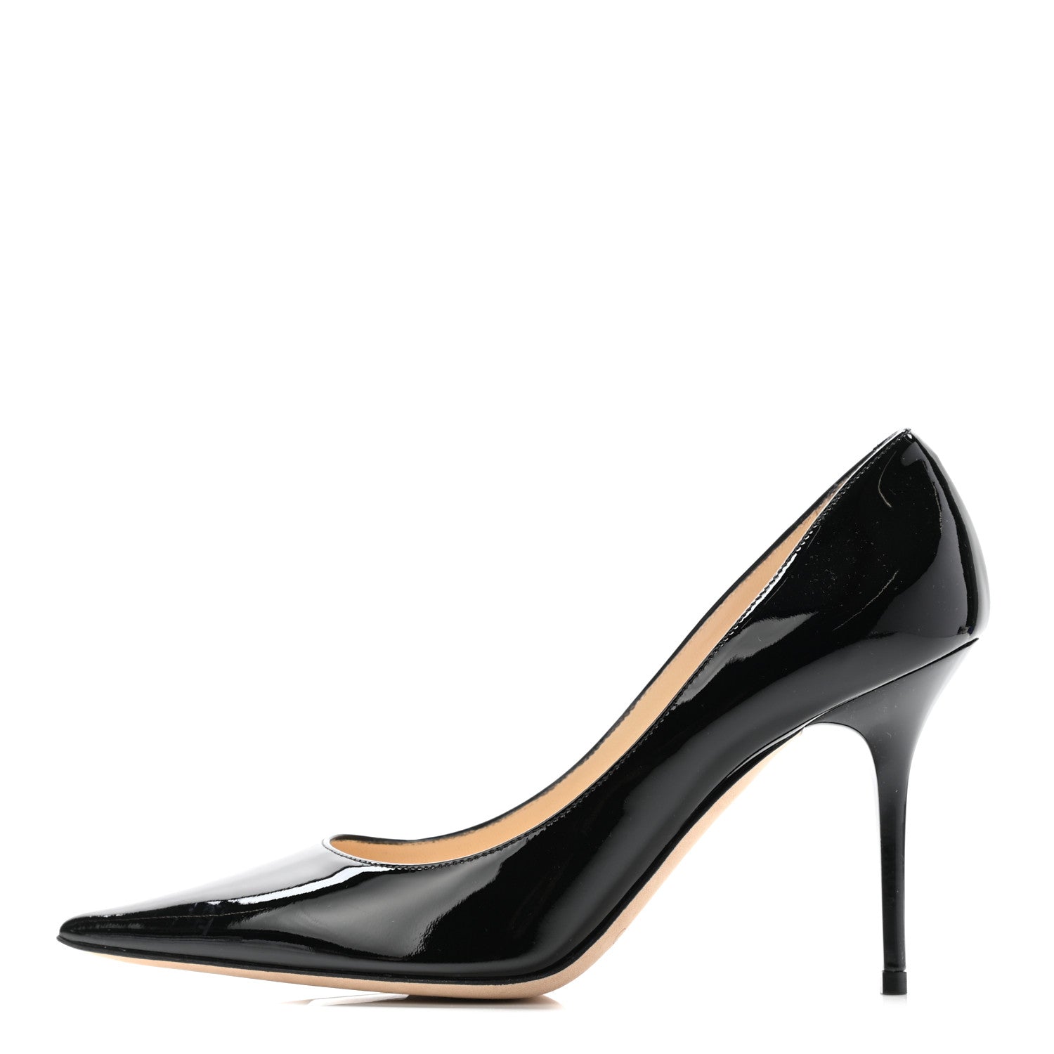 Jimmy Choo Patent Agnes 85 Pumps 36 Black 1 of 10