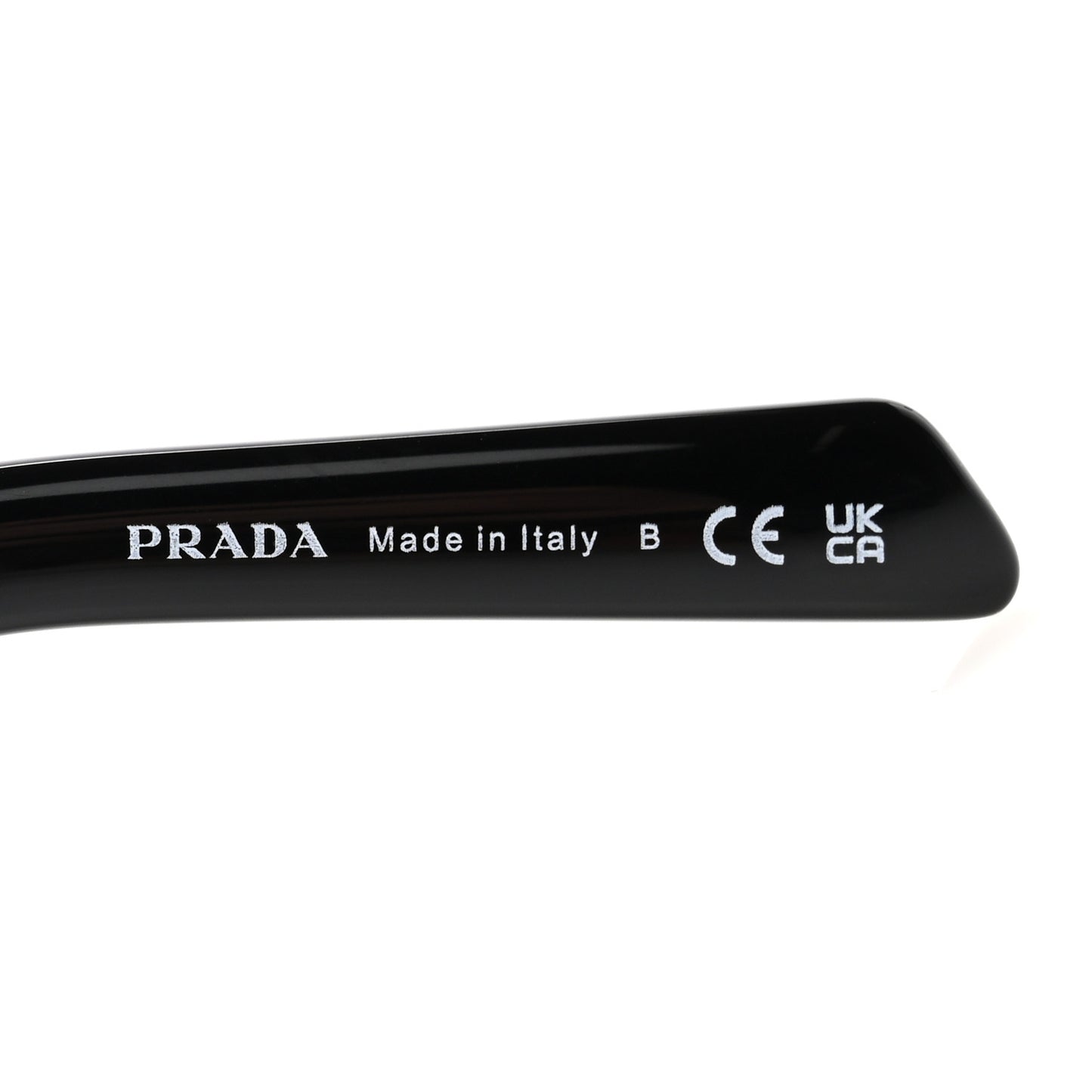 Acetate Sunglasses SPR 09Z Black