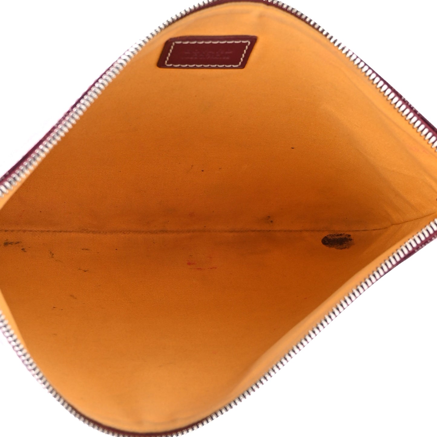 Goyardine Senat Pochette MM Burgundy