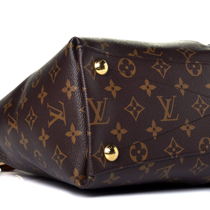 Louis Vuitton Monogram V Tote MM Black 8 of 10