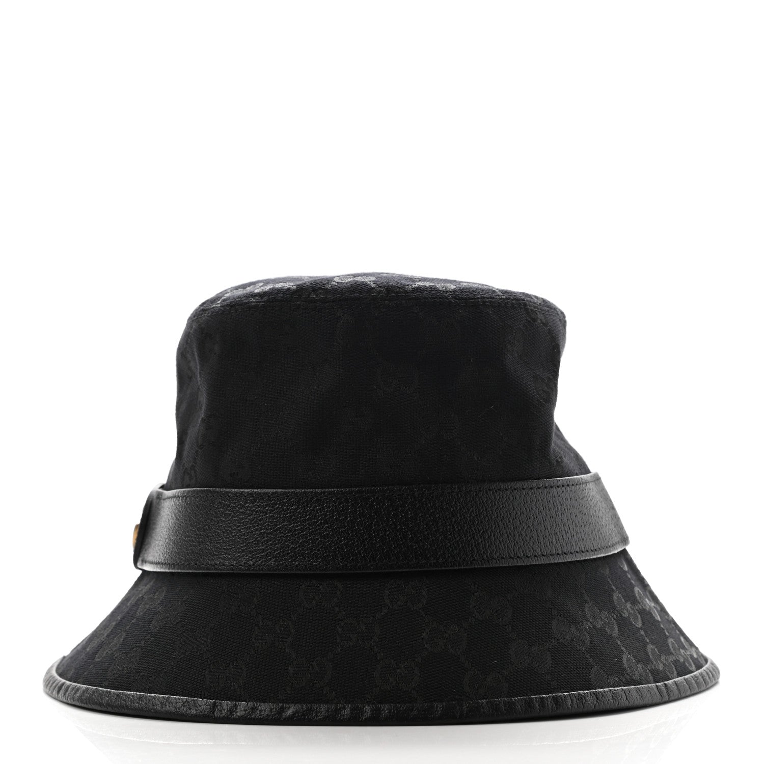Gucci Monogram GG Canvas Fedora M Black 4 of 11