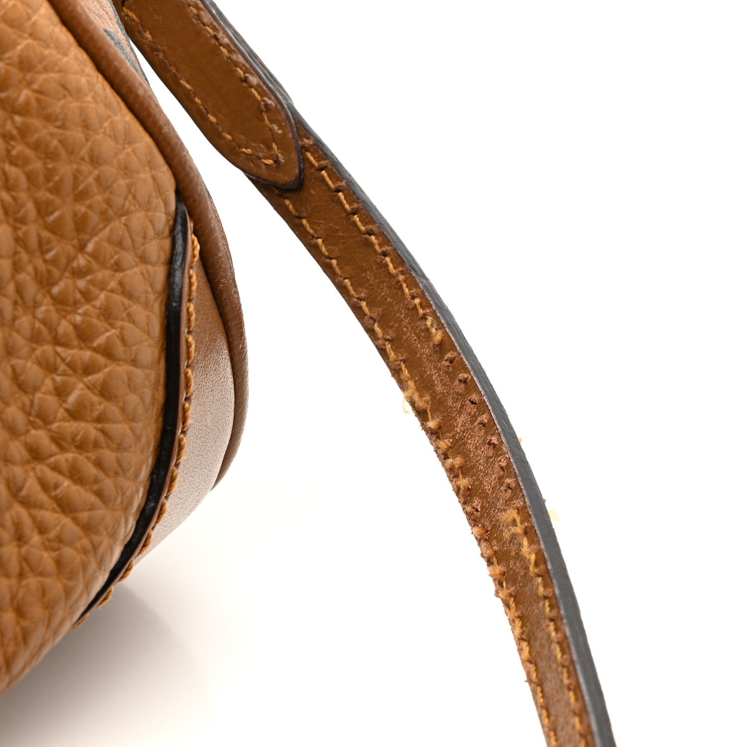 Burberry Grainy Calfskin Animal Print Mini Blaze Crossbody Bag Brown 14 of 14