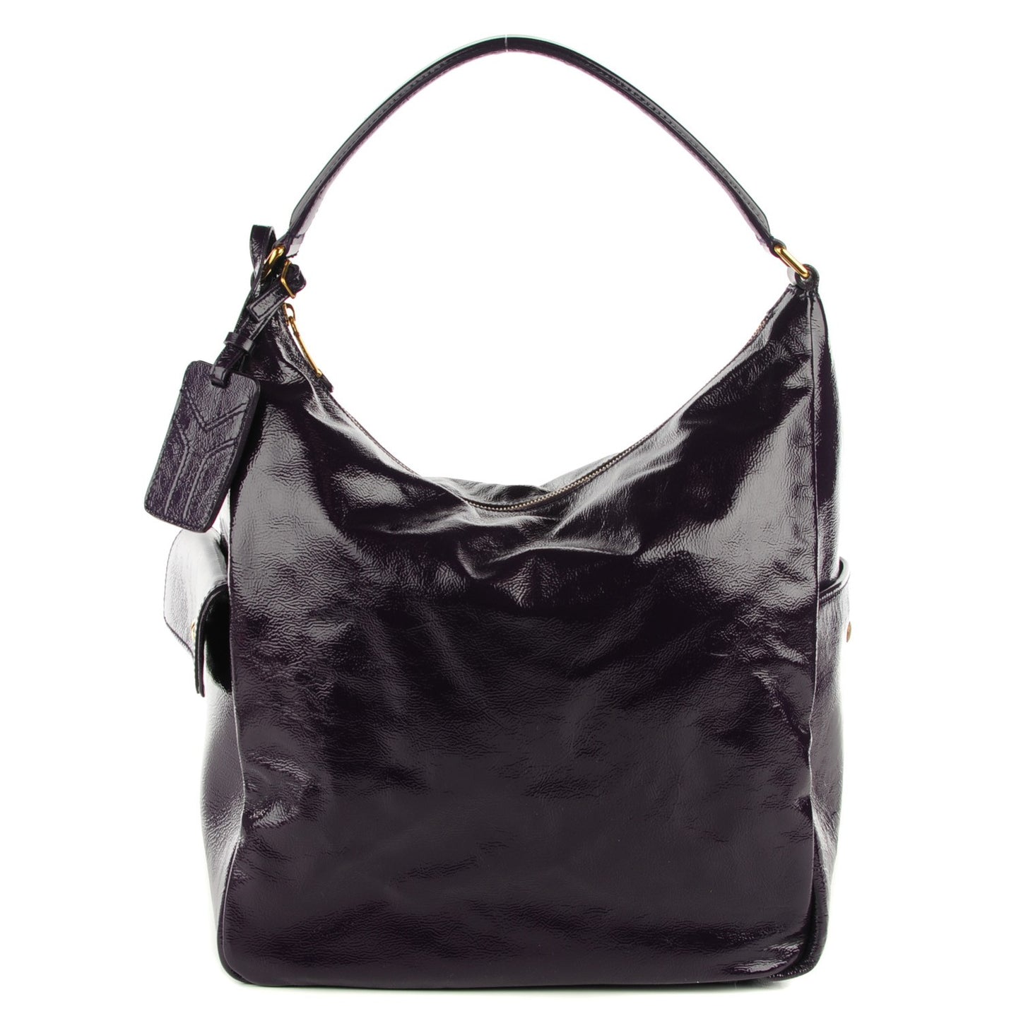 Patent Large Multy Hobo Purple