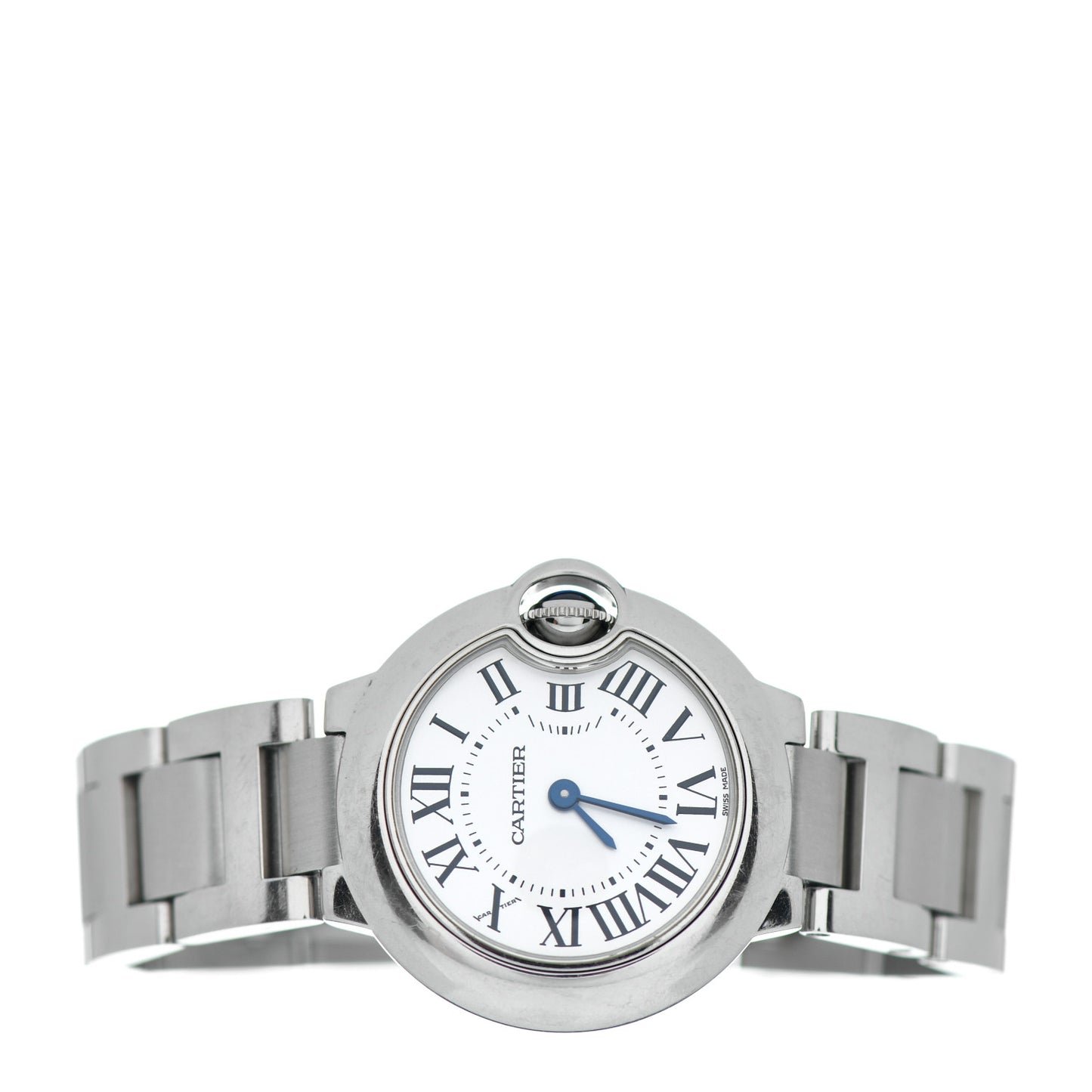 Stainless Steel 28mm Ballon Bleu De Cartier Quartz Watch