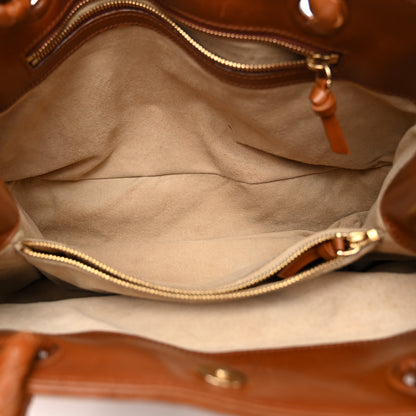 Bottega Veneta Nappa Intrecciato Woven Tote Noce 4 of 14
