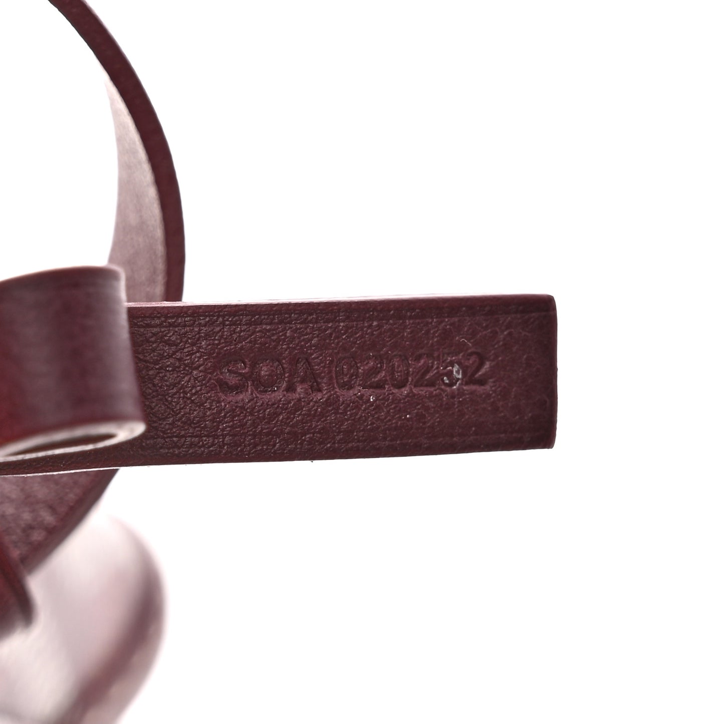 Goyardine Reversible Mini Anjou Burgundy