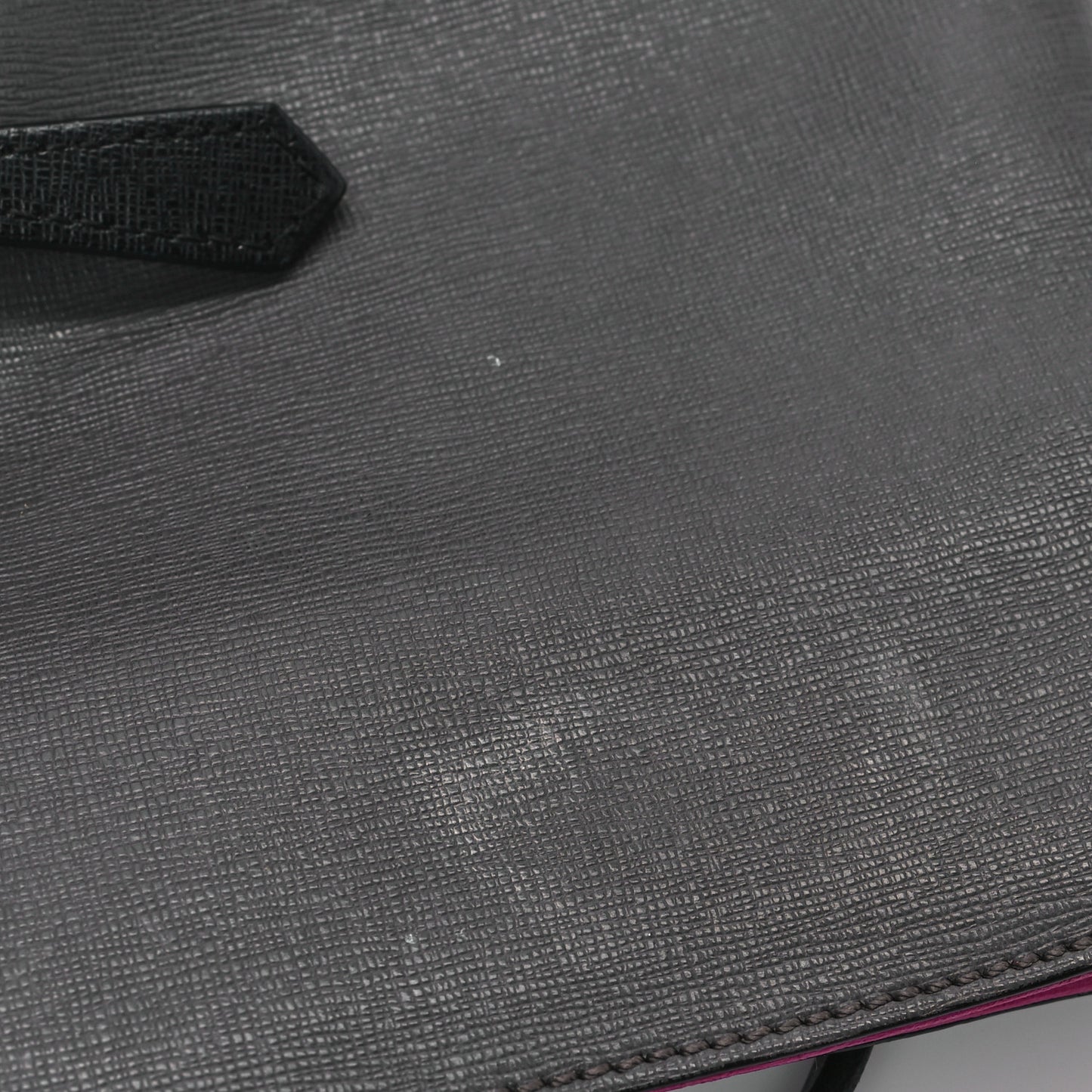 Vitello Elite Cuoio Monster Buggies Medium Roll Tote Carbone Black Multicolor Magenta