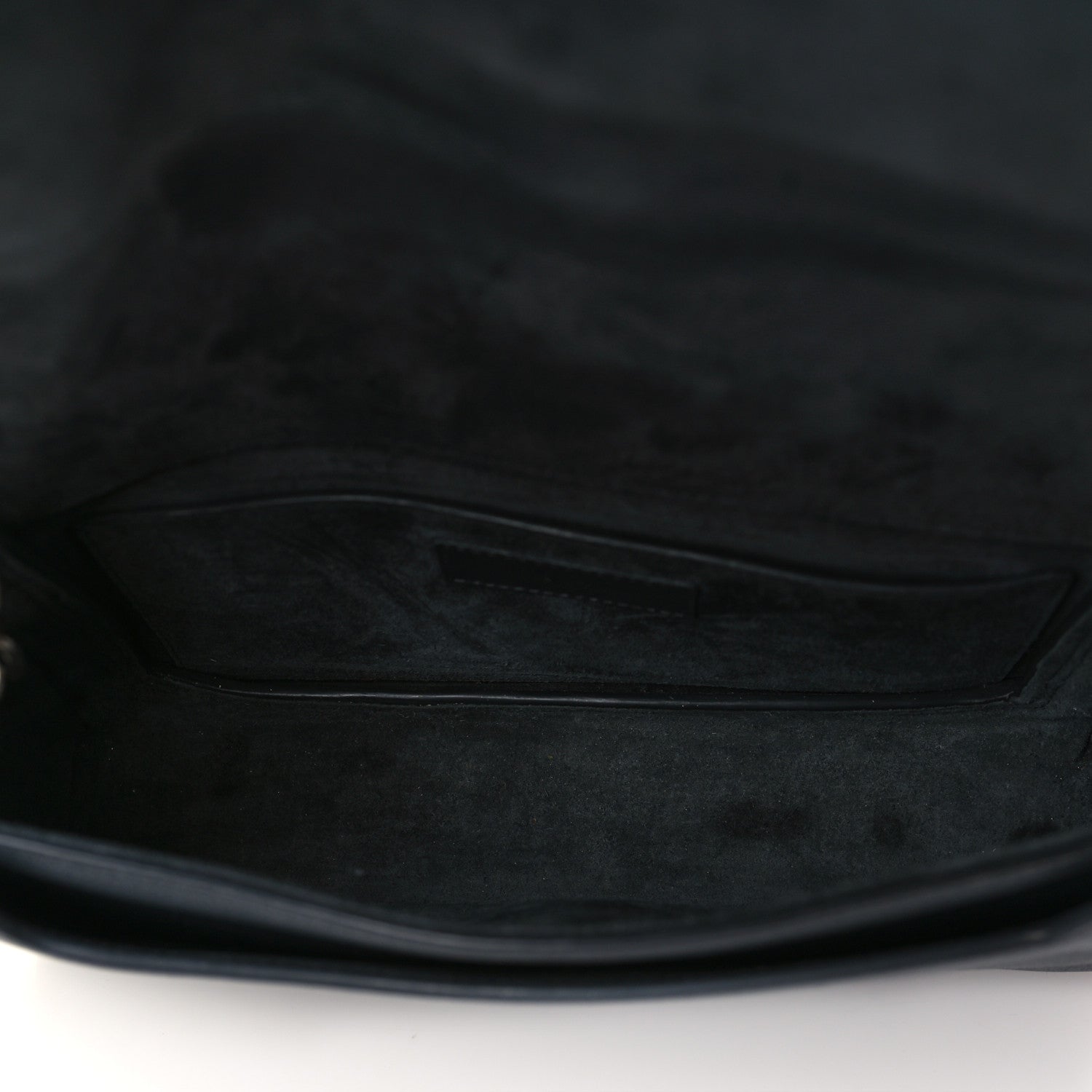 Saint Laurent Calfskin Monogram Book Bag Dark Smog 5 of 9