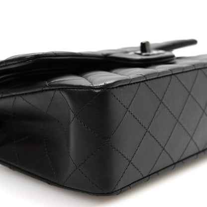 Chanel Lambskin Quilted Small Double Flap So Black 9 of 11