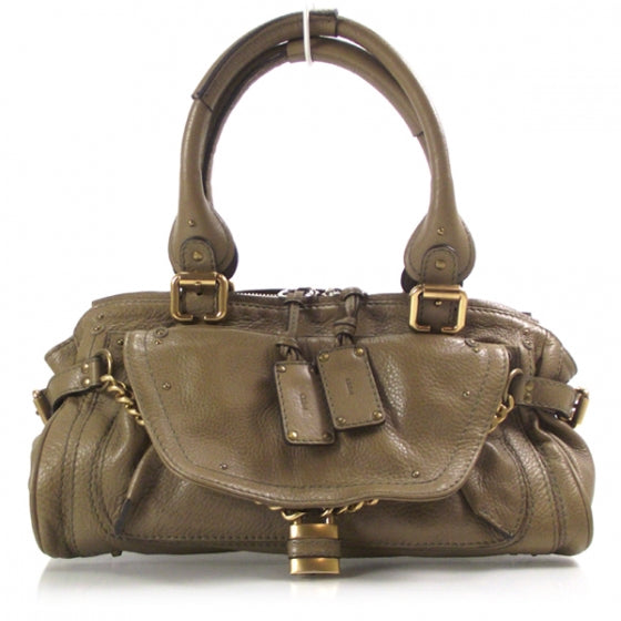 Chloe Leather Paddington Capsule Satchel Brown 1 of 16