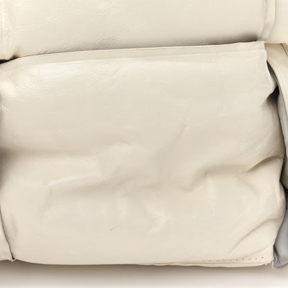 Bottega Veneta Calfskin Maxi Intrecciato BV Squash Tote White 11 of 11