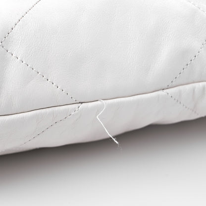Chanel Shiny Calfskin Quilted Small Chanel 22 White 12 of 12