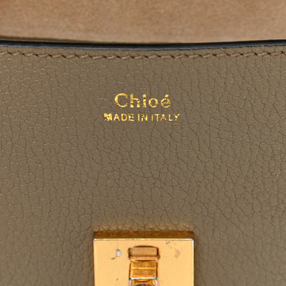 Chloe Grained Lambskin Mini Drew Shoulder Bag Motty Grey 7 of 15