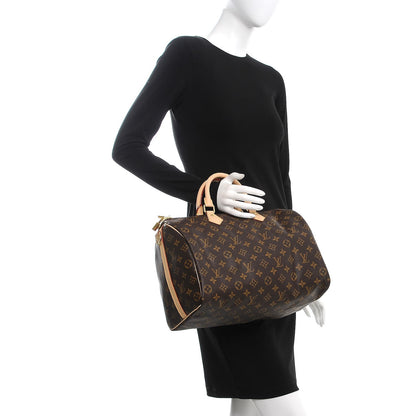 Louis Vuitton Monogram Speedy Bandouliere 35 3 of 9