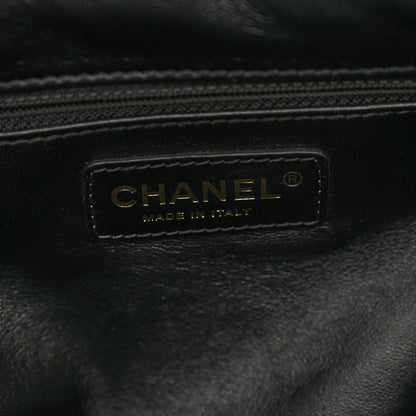 Chanel Lambskin Quilted Medium Bowling Bag Black 7 of 10