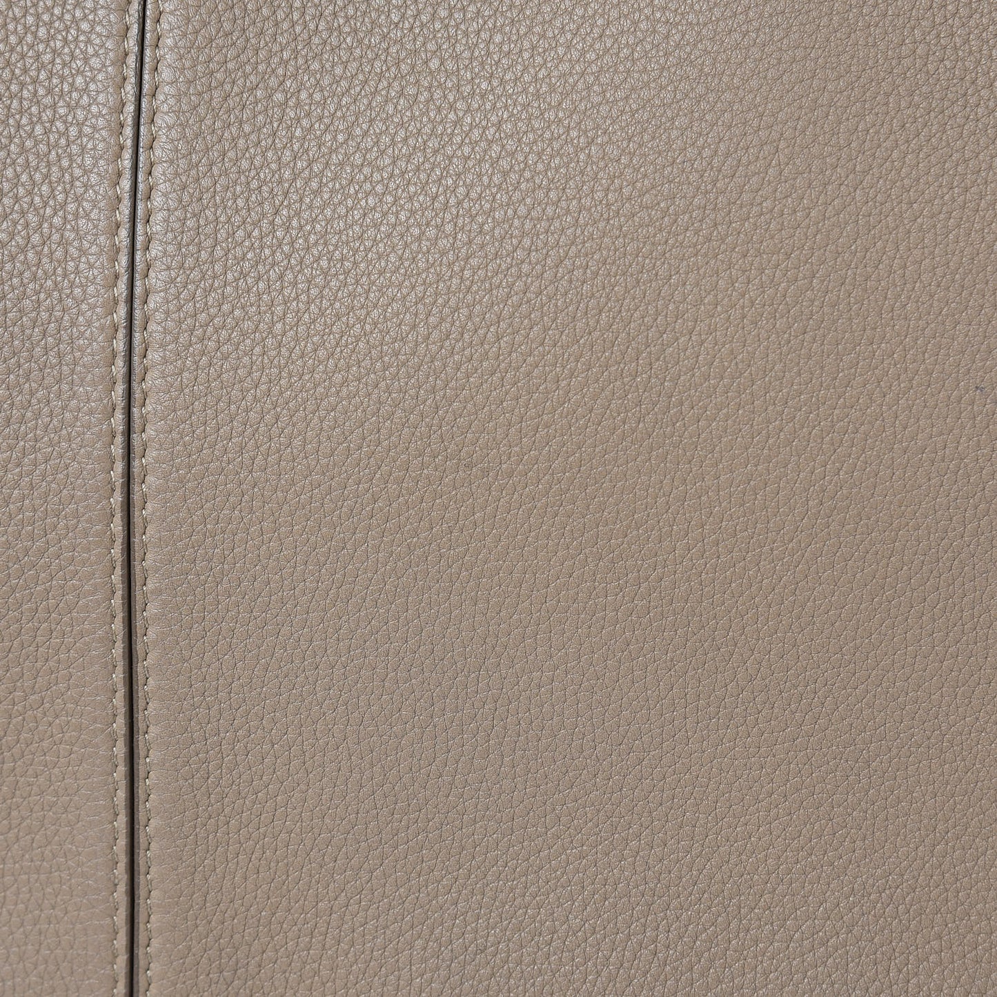 Baby Grained Calfskin Medium Tri-Fold Bag Light Taupe