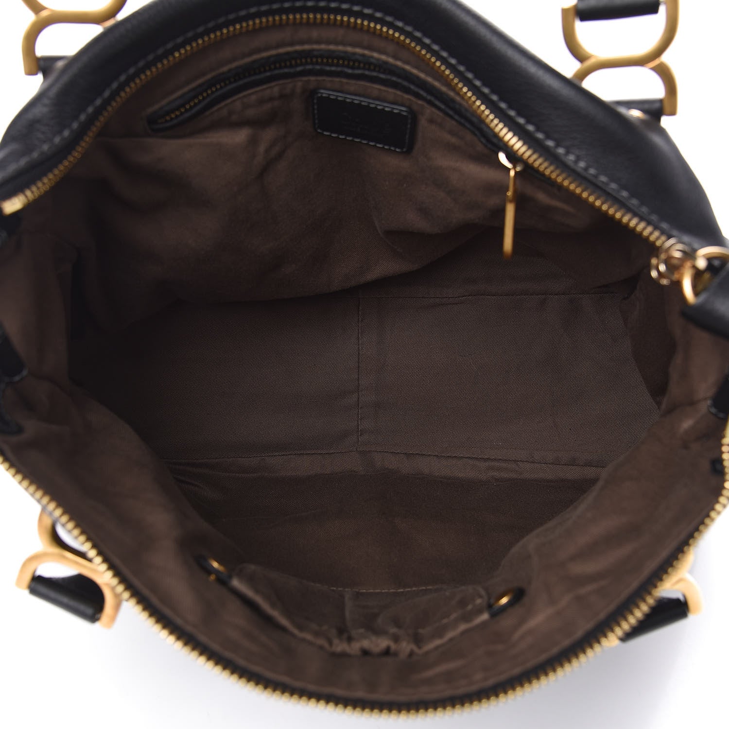 Chloe Calfskin Large Marcie Satchel Black 5 of 12