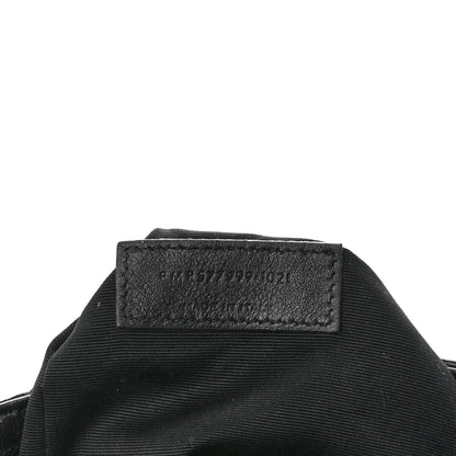 Saint Laurent Crinkled Calfskin Matelasse Monogram Medium Niki Shopper Tote Black 7 of 11