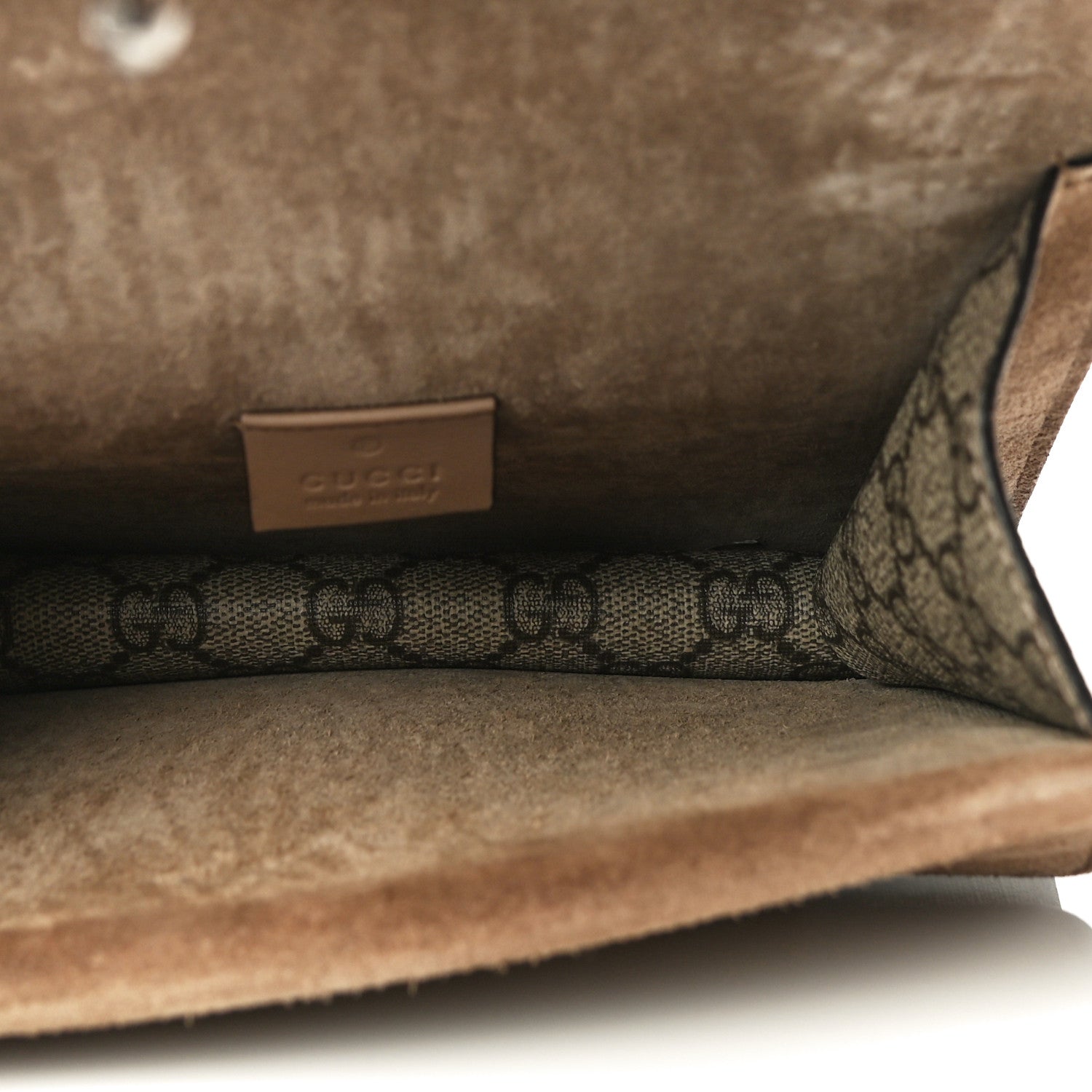 Gucci GG Supreme Monogram Mini Dionysus Shoulder Bag Taupe 5 of 17