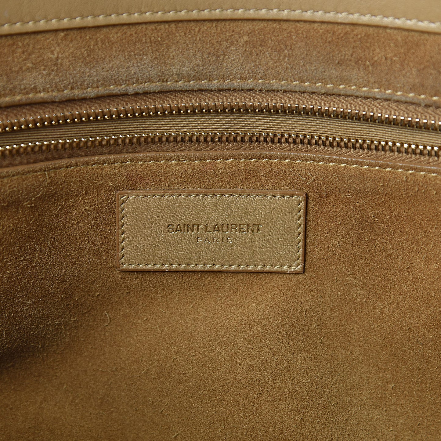 Calfskin Large Sac de Jour Carryall Tan
