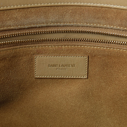 Saint Laurent Calfskin Large Sac de Jour Carryall Tan 7 of 24