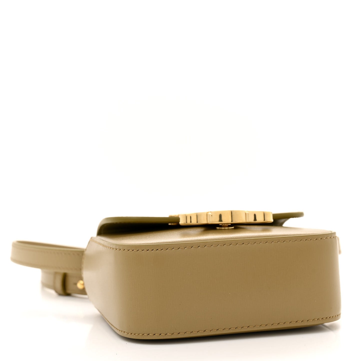 Shiny Calfskin Mini Triomphe Olive