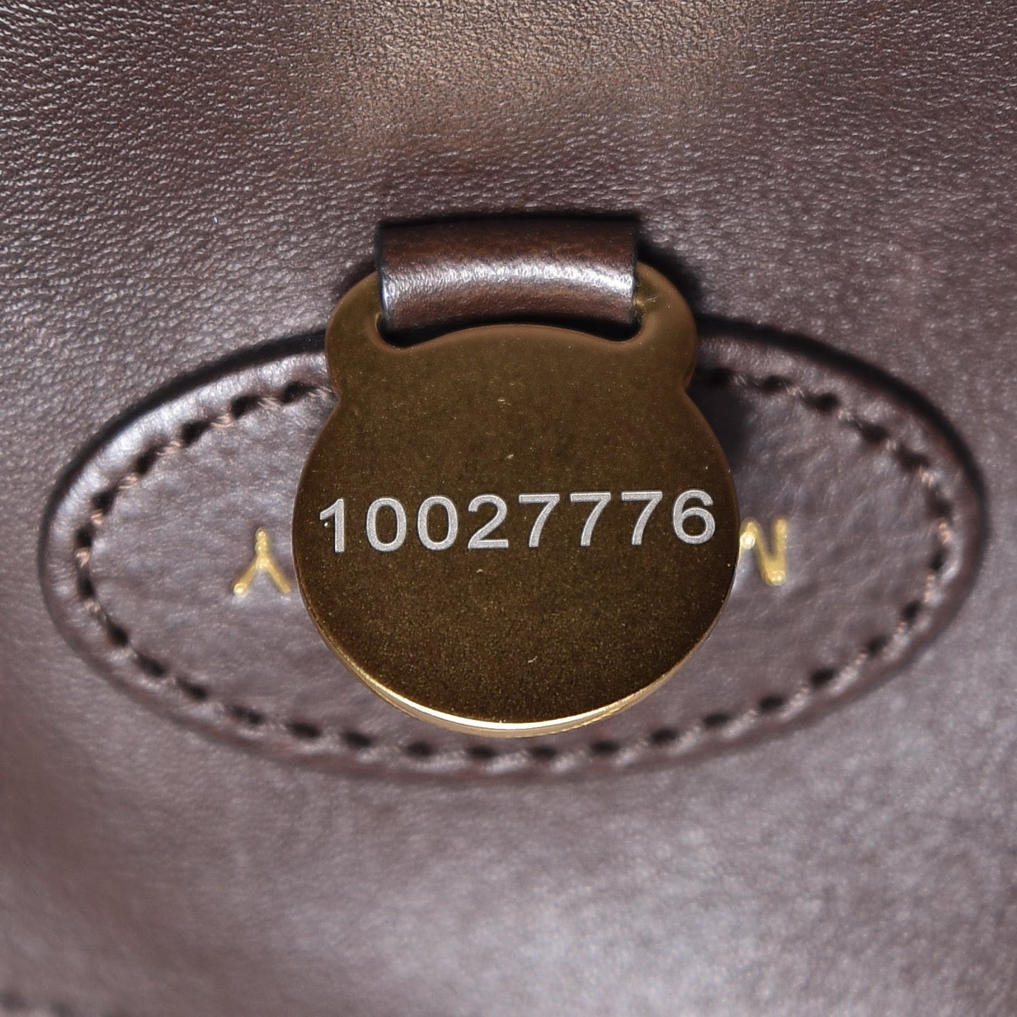 Natural Leather Bayswater Tote Chocolate