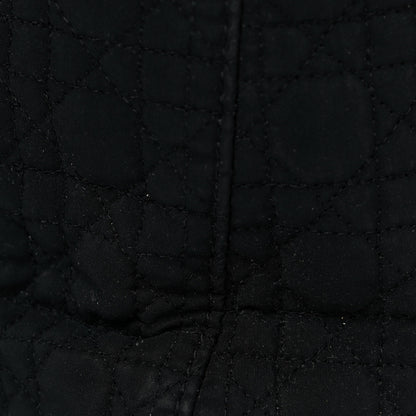 Christian Dior Nylon Cannage Medium Lady Dior Black 16 of 17