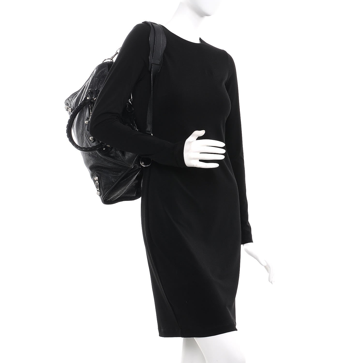 Balenciaga Agneau Giant 12 Silver Hardware City Black 3 of 8