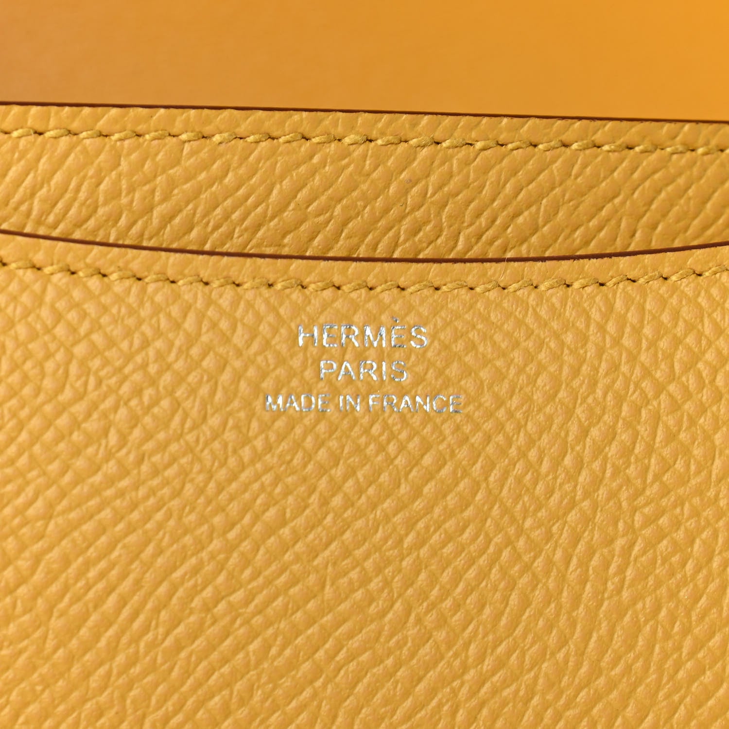 Hermes Epsom Constance 18 Jaune Ambre 6 of 9