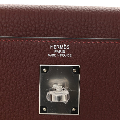 Hermes Togo Kelly Retourne 28 Rouge H 6 of 11