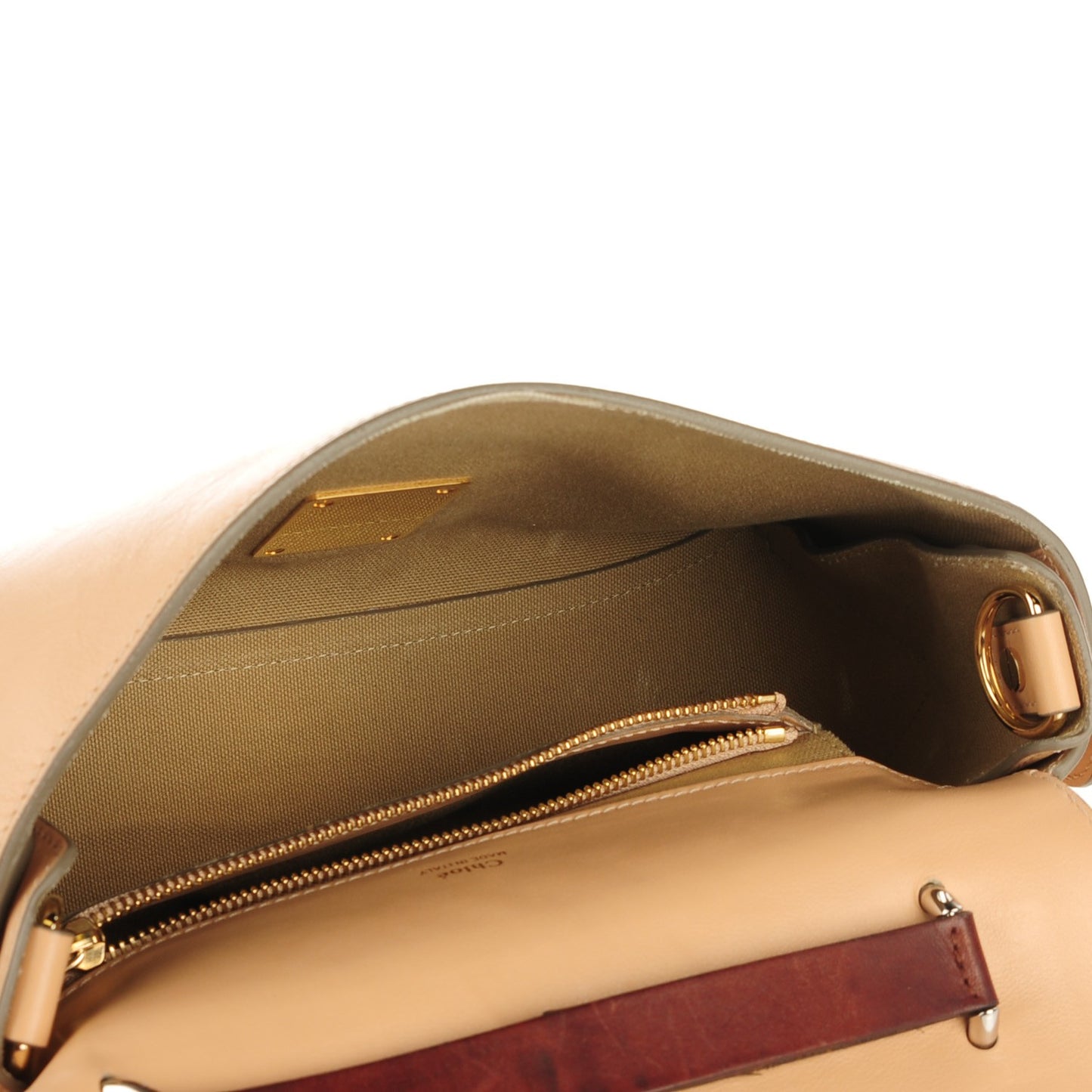 Calfskin Fedora Satchel Blush