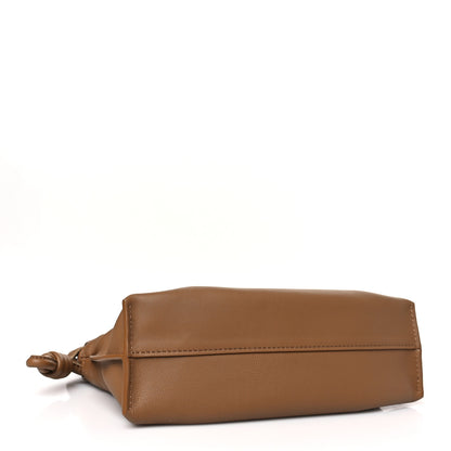 Loewe X SUNA FUJITA Nappa Flamenco Knot Clutch Brown 4 of 8