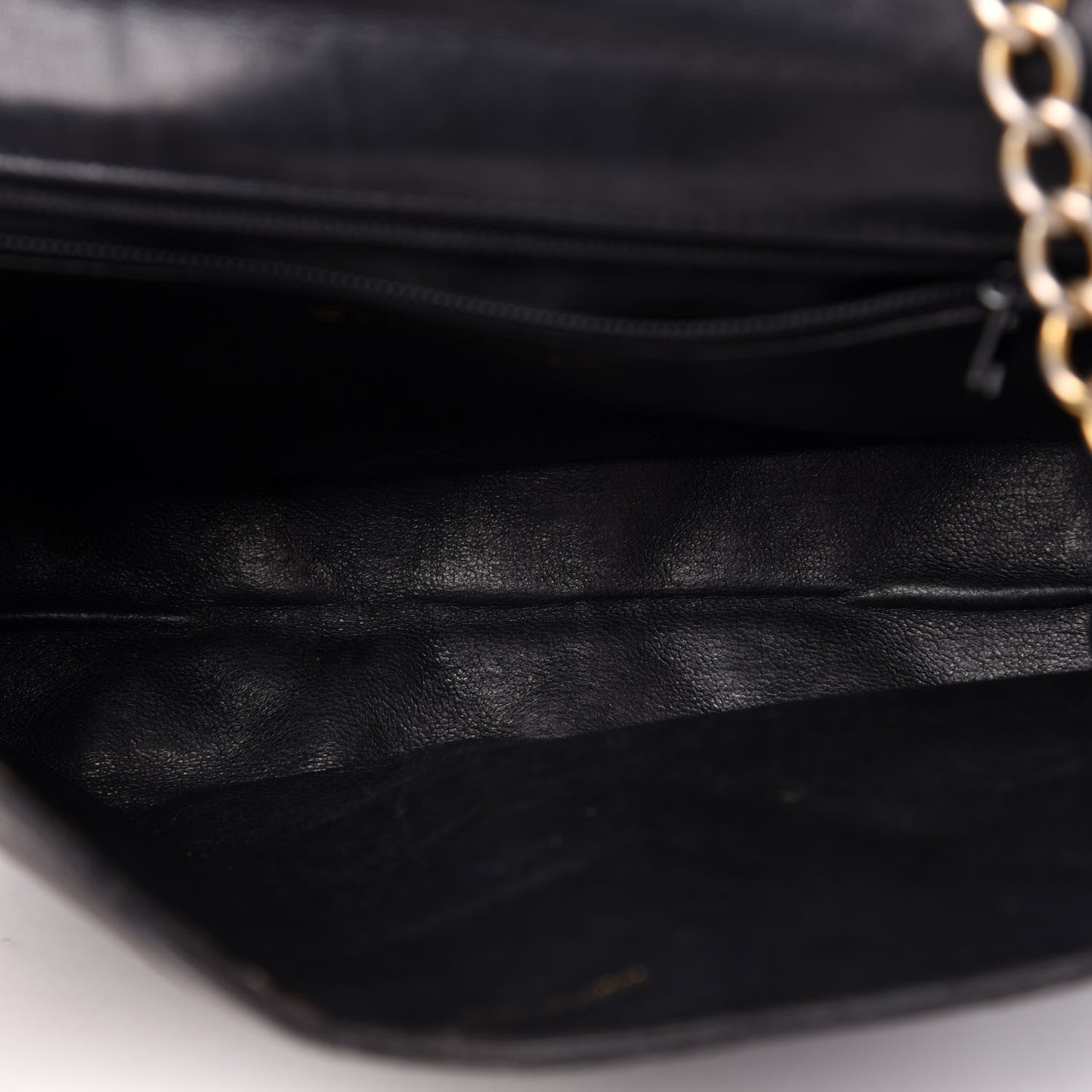 Chanel Lambskin Quilted Tassel Shoulder Flap Bag Black 5 of 14