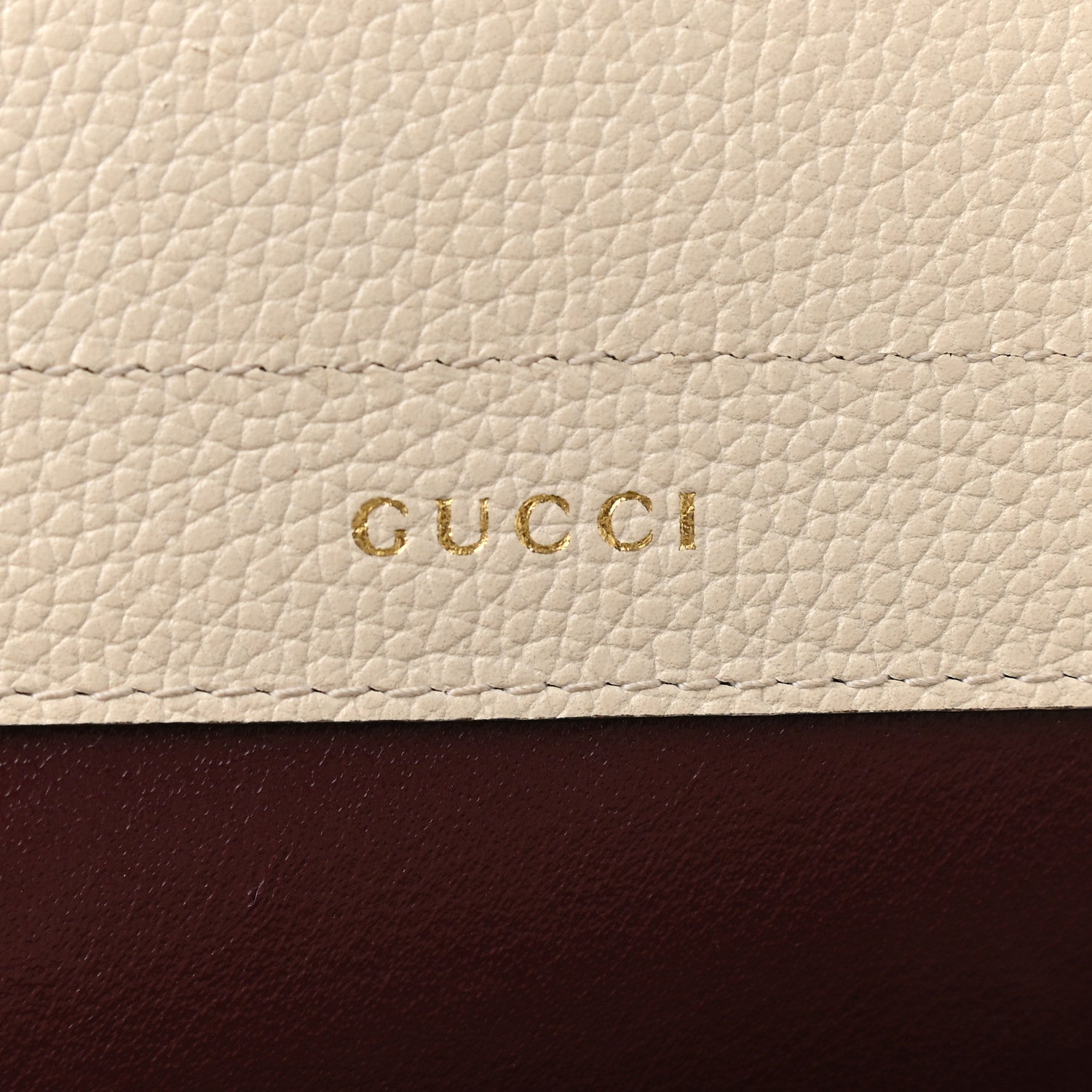 Gucci Grainy Calfskin Medium Zumi Top Handle Bag Mystic White 6 of 12